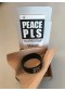 Dárkově zabalený PEACE PLS VE TMĚ SVÍTÍCÍ NÁRAMEK - 10% ➡️ SOS UKRAINE