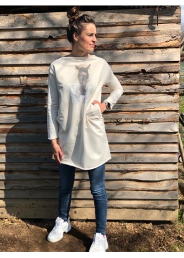 Creamy Jumper - oversize mikina