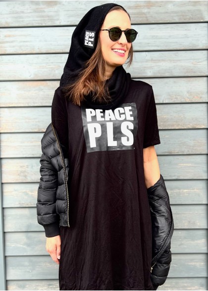 PEACE PLS prodloužené tričko ➡️